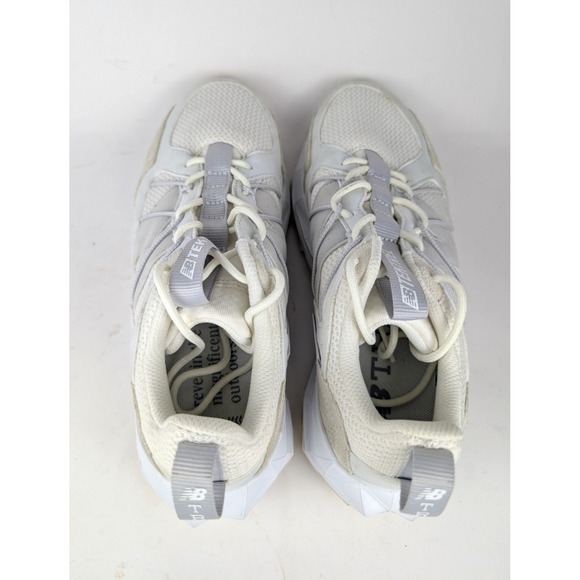 New Balance Tektrel Womens Sz 9 Sea Salt Grey Matter Hiking Trail Shoe WORN ONCE - Picture 5 of 8